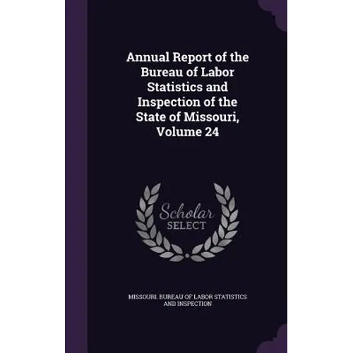 Annual Report of the Bureau of Labor Statistics and Inspection of the State of Missouri, Volume 24 - Hardcover