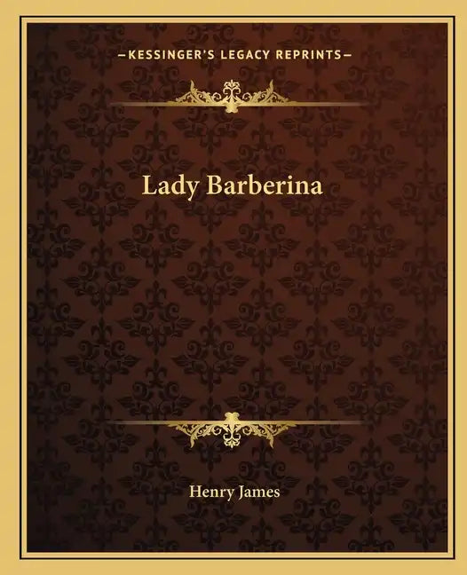 Lady Barberina - Paperback