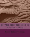 CRYPTIC CROSSWORDS FOR US Volume One - Paperback