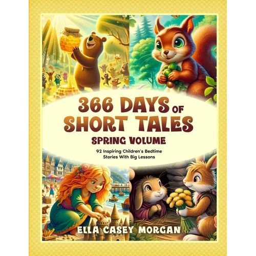 366 Days of Short Tales: Spring Volume: 92 Inspiring Children's Bedtime Stories With Big Lessons - Paperback