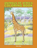 Animals of Africa Coloring Book: 25 Realistic Coloring Pages Featuring 100 African Species - Paperback