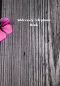 Address and Telephone Book: Address and Telephone Book 7" x 10" 187 pages - Paperback