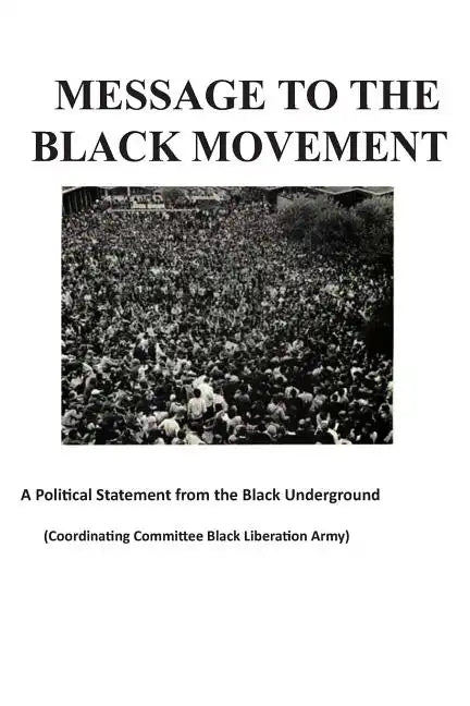 Message to the Black Movement - Paperback