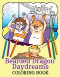 Bearded Dragon Daydreams Coloring Book - Paperback