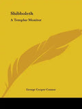 Shibboleth: A Templar Monitor - Paperback