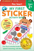 Play Smart My First Sticker Book: For Ages 2+ - Paperback