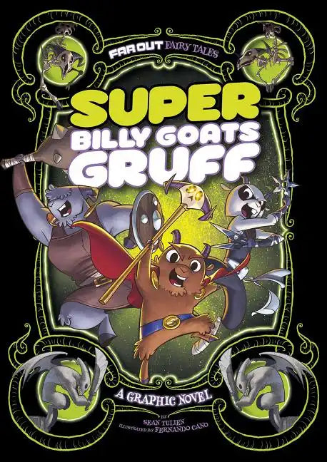Super Billy Goats Gruff: A Graphic Novel - Paperback