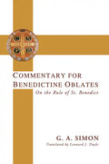 Commentary for Benedictine Oblates - Paperback