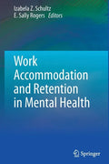 Work Accommodation and Retention in Mental Health - Paperback