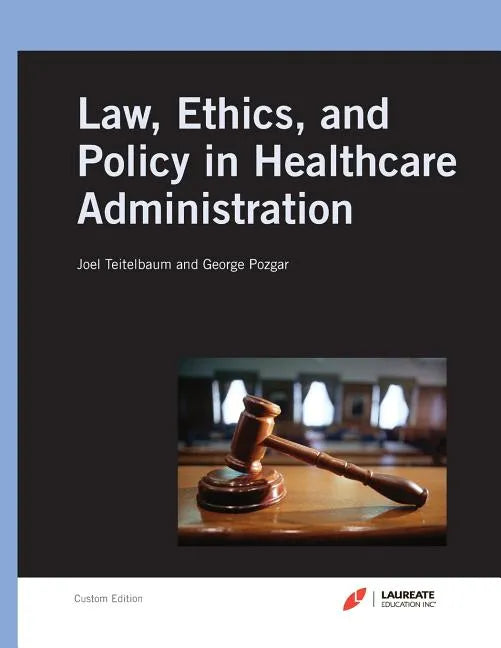 Laureate Mmha6300 Legal Health Custom Book - Paperback
