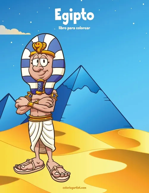 Egipto libro para colorear - Paperback