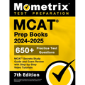 MCAT Prep Books 2024-2025 - 650+ Practice Test Questions, MCAT Secrets Study Guide and Exam Review with Step-by-Step Video Tutorials: [7th Edition] - Paperback