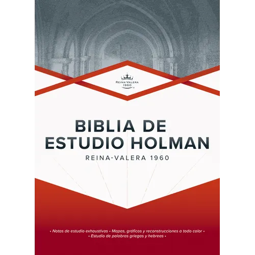 Rvr 1960 Biblia de Estudio Holman, Tapa Dura - Hardcover