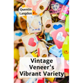 Vintage Veneer's Vibrant Variety: A Guide To Identifying And Restoring Antique Wood Veneer Furniture - Paperback