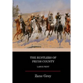 The Rustlers Of Pecos County: Large Print - Paperback