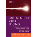 Implementing Value Pricing - Hardcover