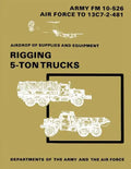 Airdrop of Supplies and Equipment: Rigging 5-Ton Trucks (C1, FM 10-526 / TO 13C7-2-481) - Paperback