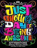 Inspirational Affirmations Coloring books: Motivation, Good Vibes quotes with Doodle Flower and Animals to color (Keep clam and Color it) - Paperback