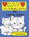 Cat Coloring Book for Elderly Adults - Paperback