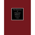 The Dictionary of Classical Hebrew Volume 4: Yodh-Lamedh - Paperback