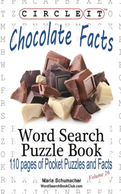 Circle It, Chocolate Facts, Word Search, Puzzle Book - Paperback