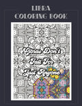 Libra Coloring Book: Zodiac sign coloring book all about what it means to be a Libra with beautiful mandala and floral backgrounds. - Paperback