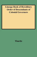 Lineage Book of Hereditary Order of Descendants of Colonial Governors - Paperback