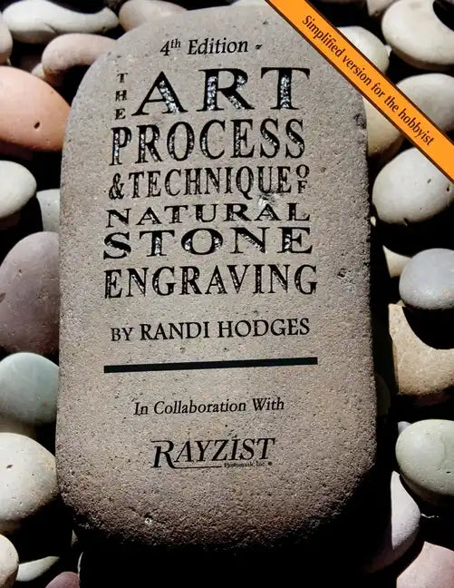 The Art Process and Technique of Natural Stone Engraving: Stone Engraving NEW BLACK AND WHITE - Paperback