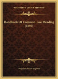 Handbook Of Common-Law Pleading (1895) - Hardcover