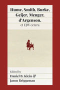 Hume, Smith, Burke, Geijer, Menger, d'Argenson, et EJW cetera - Paperback