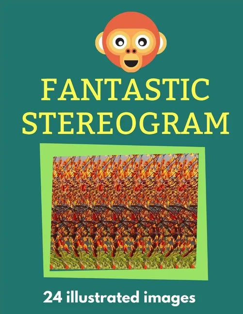 Fantastic Stereogram: 24 Illustrated Images - Paperback