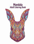 Mandala Adult Coloring Book: Coloring book for adults with 50 drawings of animals for stress relief and good mood - Paperback