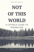 Not Of This World: A Catholic Guide to Minimalism - Paperback