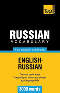 Russian Vocabulary for English Speakers - 3000 words - Paperback