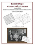Family Maps of Marion County, Alabama, Deluxe Edition - Paperback