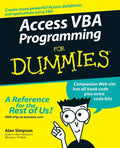 Access VBA Programming for Dummies - Paperback