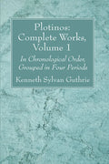 Plotinos: Complete Works, Volume 1 - Paperback