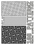 108 Patternz: Modern Geometric Pattern Studys - Paperback