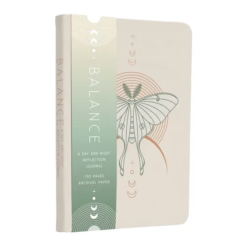 Balance: A Day and Night Reflection Journal (90 Days) - Paperback