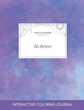 Adult Coloring Journal: Al-Anon (Turtle Illustrations, Purple Mist) - Paperback