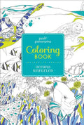 Posh Panorama Adult Coloring Book: Oceans Unfurled - Paperback