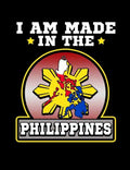 I Am Made In The Philippines: Funny Filipino Quotes and Pun Themed College Ruled Composition Notebook - Paperback