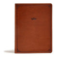 CSB Tony Evans Study Bible, British Tan Leathertouch: Study Notes and Commentary, Articles, Videos, Easy-To-Read Font - Imitation Leather