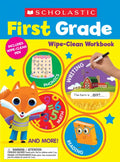 Scholastic First Grade Wipe-Clean Workbook - Paperback
