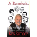 As I Remember It (hardback): My 50 Year Career As An Award Winning Writer, Producer, And Studio Executive - Hardcover