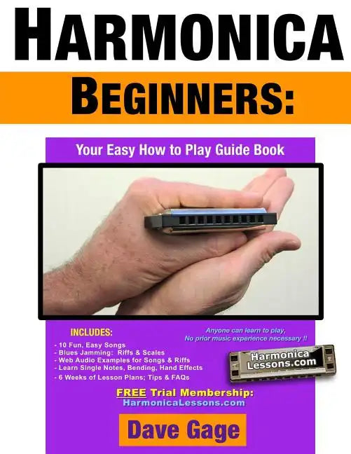 Harmonica Beginners - Your Easy How to Play Guide Book - Paperback
