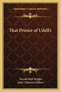 That Printer of Udell's - Paperback