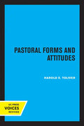 Pastoral Forms and Attitudes - Paperback