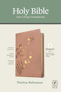 NLT Thinline Reference Bible, Filament Enabled Edition (Red Letter, Leatherlike, Pink) - Imitation Leather
