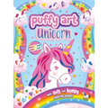 Unicorn Puffy Art: Touch and Feel Coloring Book - Paperback